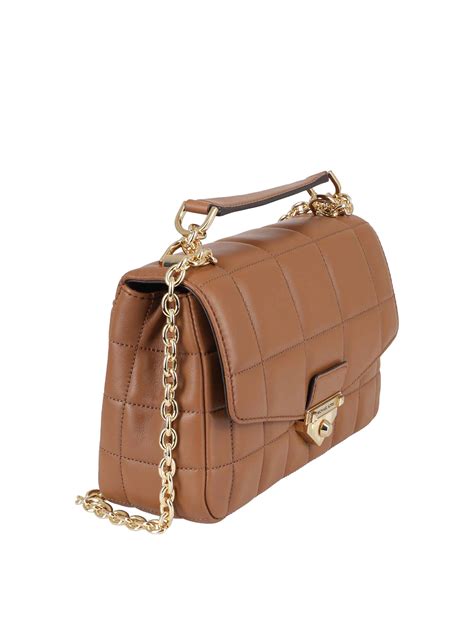 michael michael kors rachel large quilted leather shoulder bag|michael kors shoulder crossbody bag.